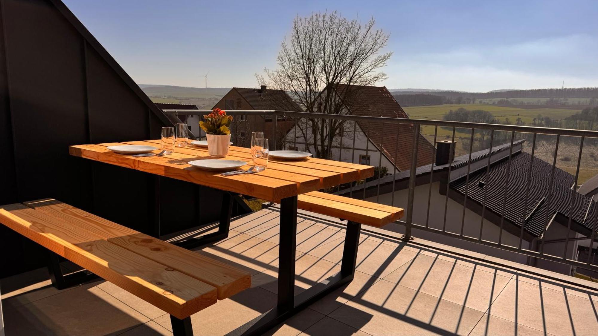 Appartamento Feriendomizil Rietholzblick Bad Driburg Esterno foto